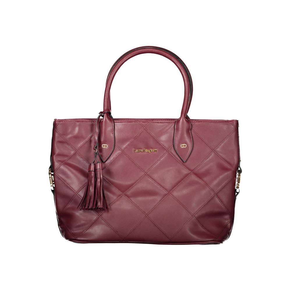 Sac à main rouge foncé Laura Biagiotti