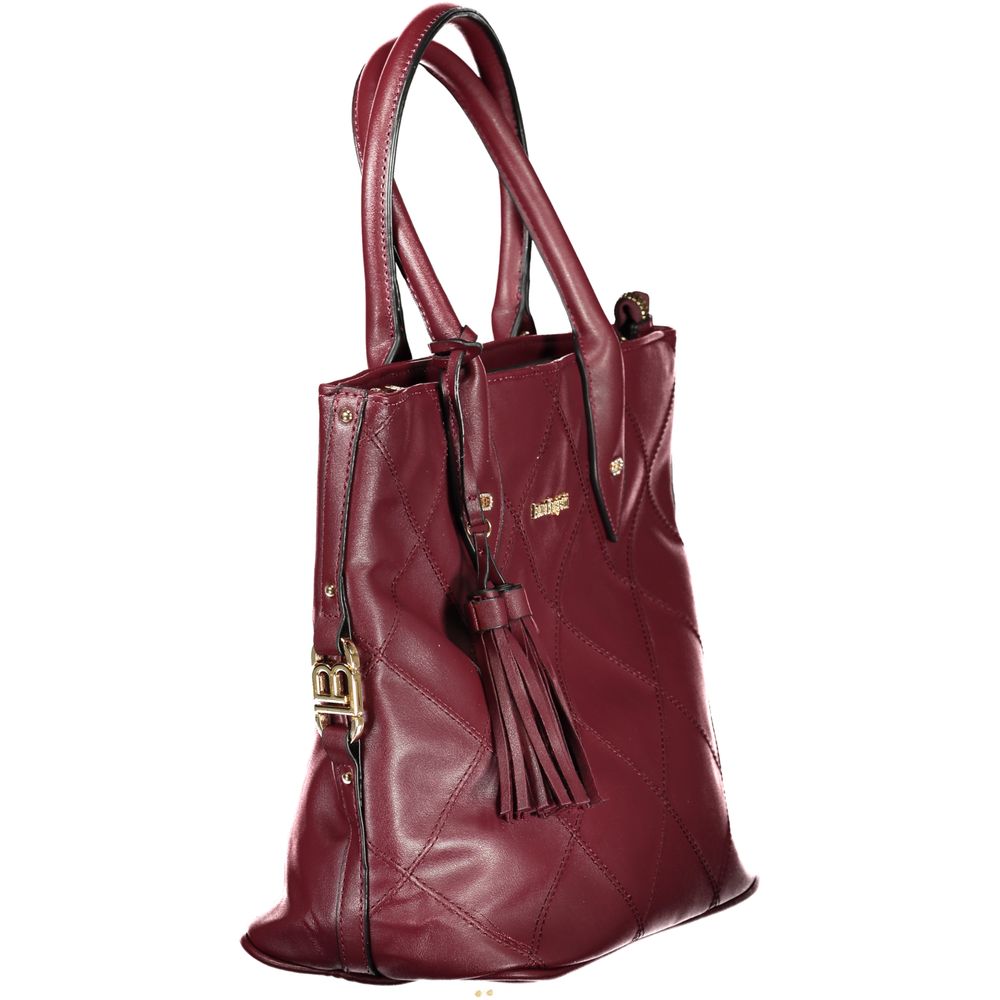 Sac à main rouge foncé Laura Biagiotti
