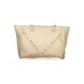Beige PVC Women Handbag Laura Biagiotti