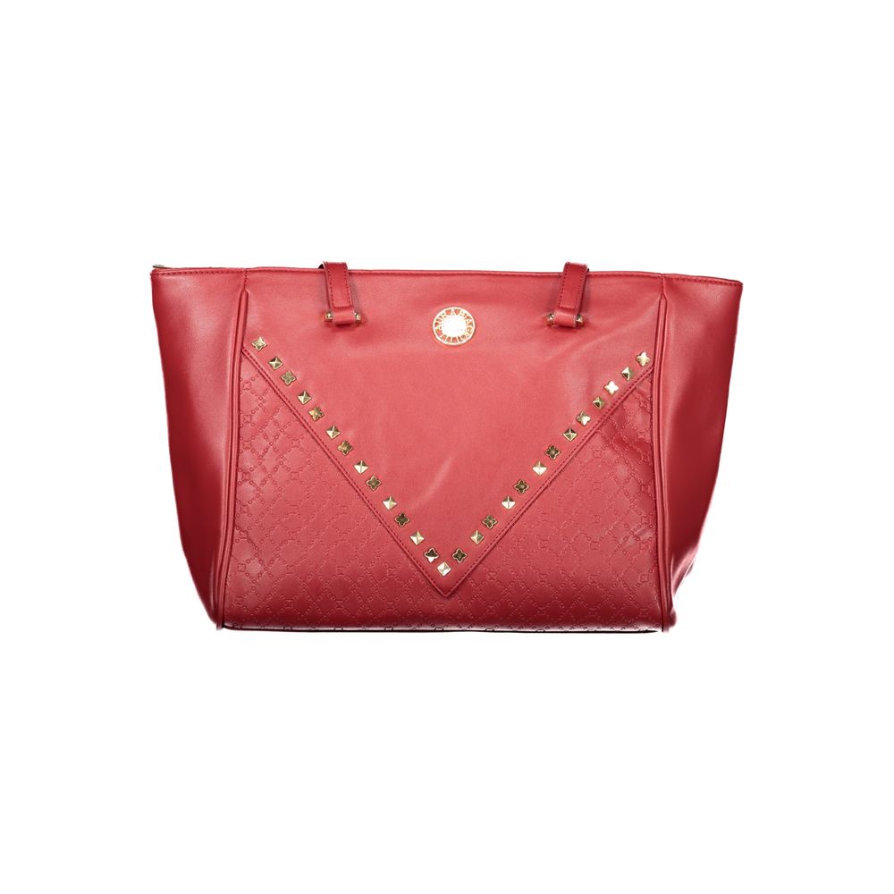 Red PVC Women's Handbag Laura Biagiotti