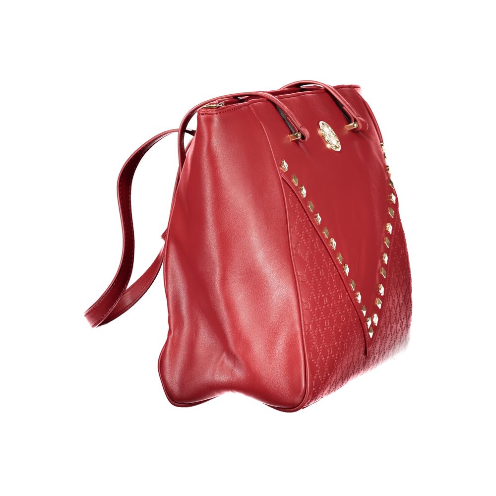 Red PVC Women's Handbag Laura Biagiotti