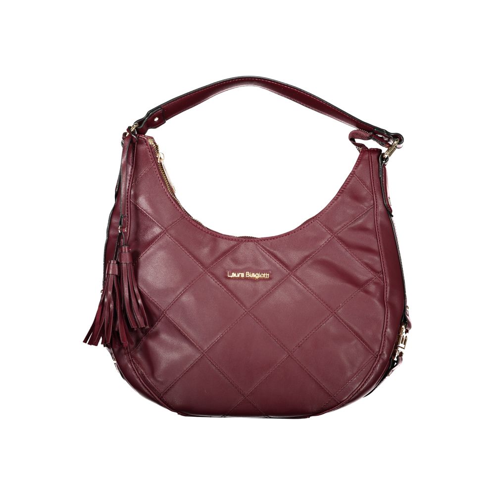 Sac bandoulière rouge en Laura Biagiotti