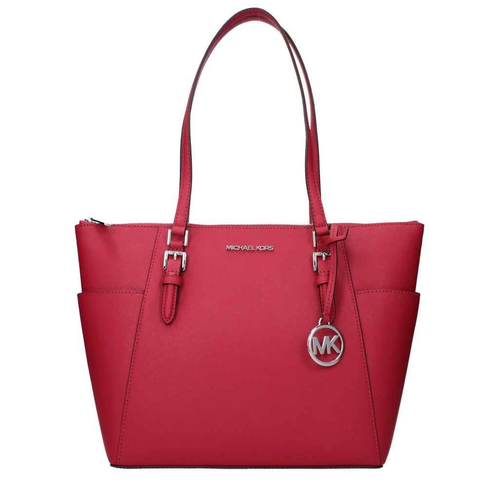 Sac à main en cuir rouge Michael Kors