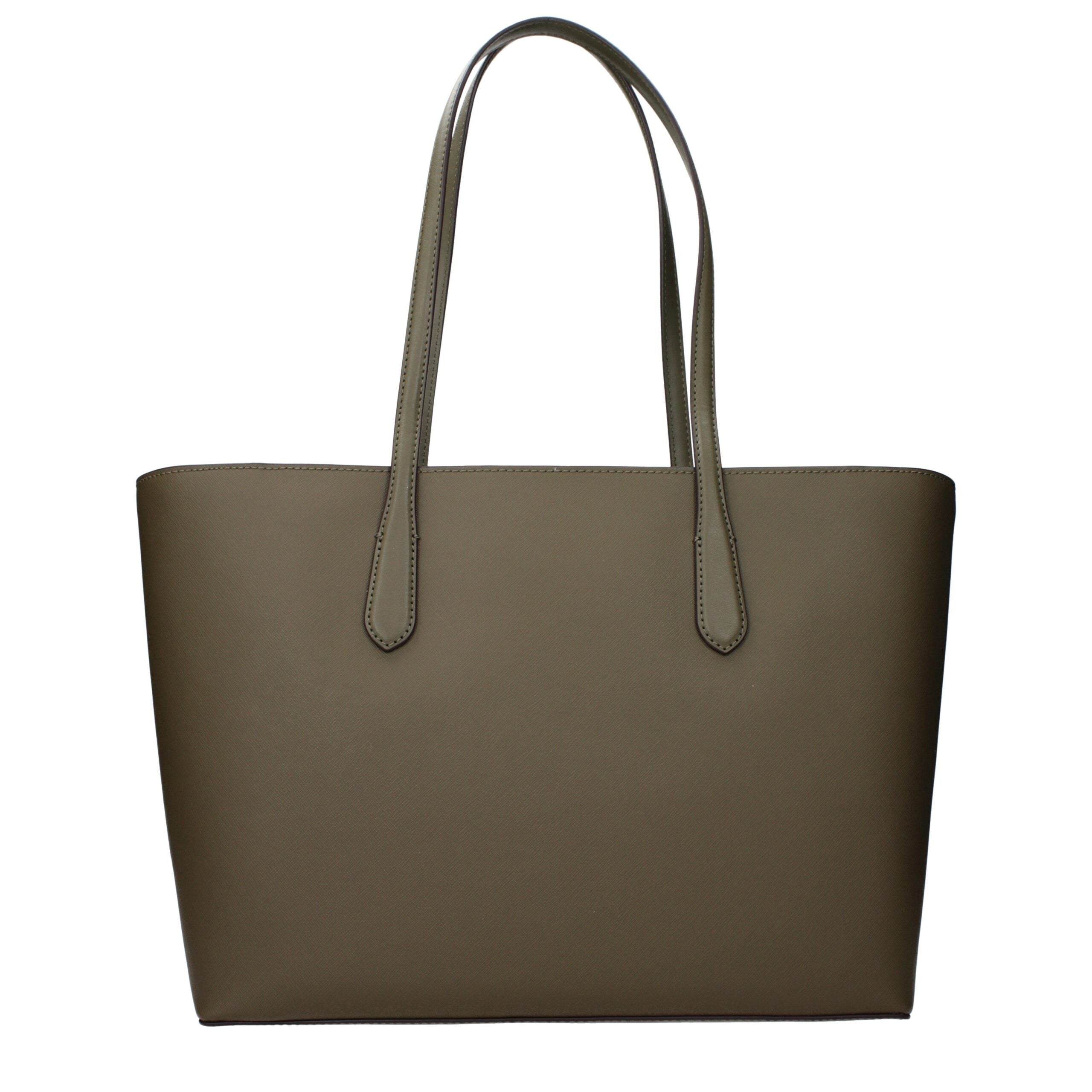 Sac à main en tissu vert Michael Kors