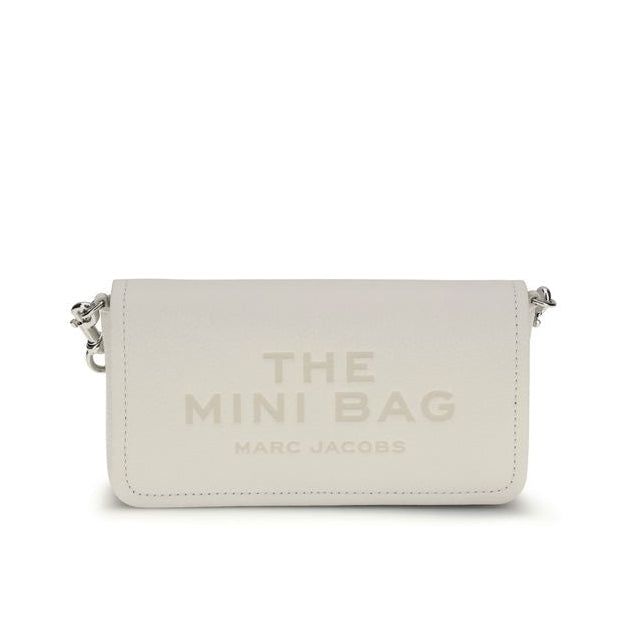 Sac bandoulière Bos Taurus en cuir de veau blanc Marc Jacobs