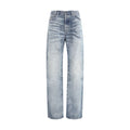 Jean droit en coton bleu Diesel