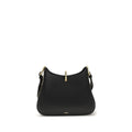 Sac bandoulière Bos Taurus en cuir de veau noir Rabanne