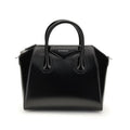 Sac à main Bos Taurus en cuir de veau noir Givenchy