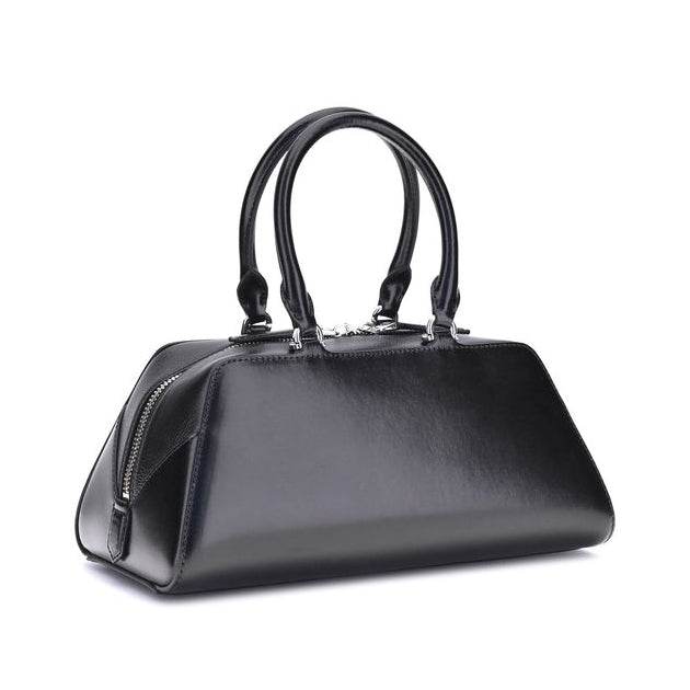 Sac à main Bos Taurus en cuir de veau noir Givenchy