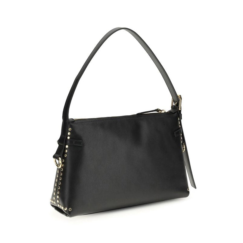 Sac bandoulière Bos Taurus en cuir de veau noir Givenchy