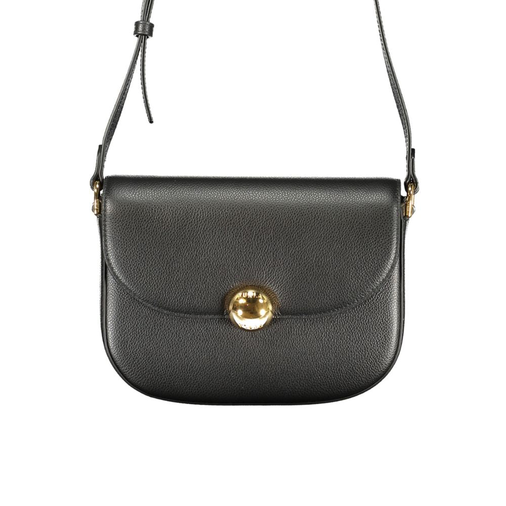Sac à bandoulière en cuir noir Furla