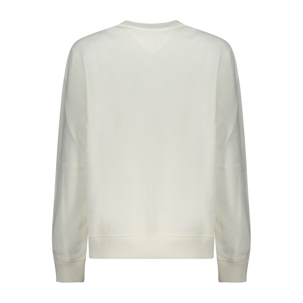 Sweat blanc en coton Tommy Hilfiger