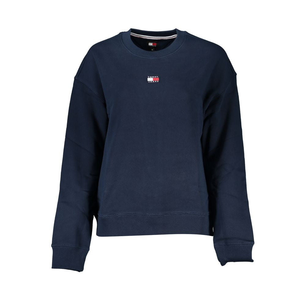 Sweat bleu en coton Tommy Hilfiger