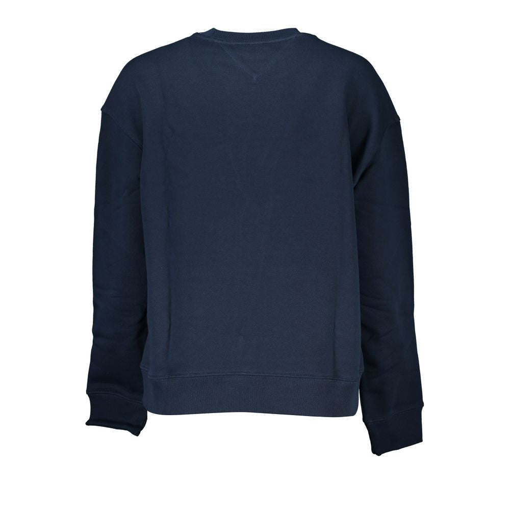 Sweat bleu en coton Tommy Hilfiger