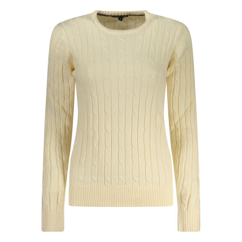 Pull blanc en viscose Norway 1963