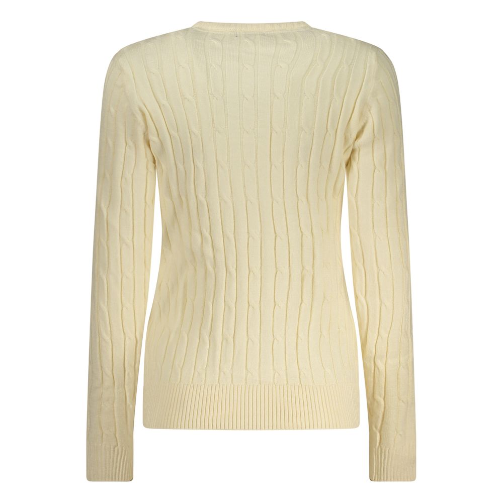 Pull blanc en viscose Norway 1963