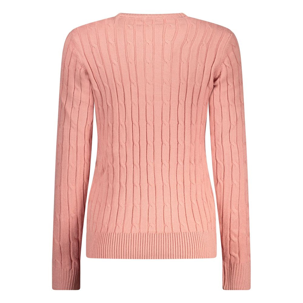 Pull en viscose rose Norway 1963