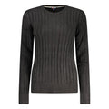 Pull en viscose noire Norway 1963