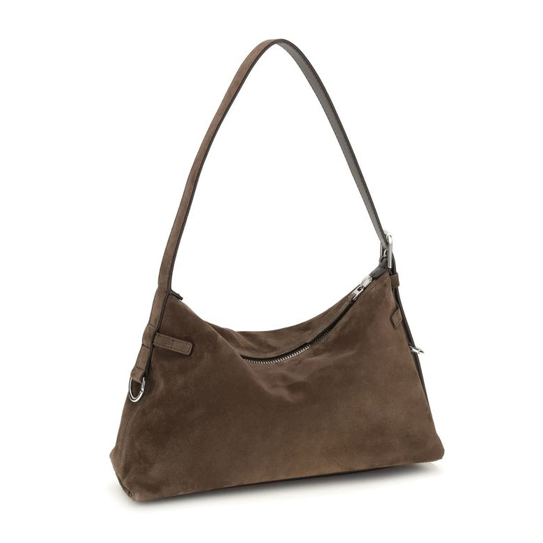 Sac bandoulière Bos Taurus en cuir de veau marron Givenchy