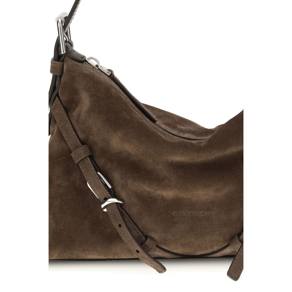 Sac bandoulière Bos Taurus en cuir de veau marron Givenchy
