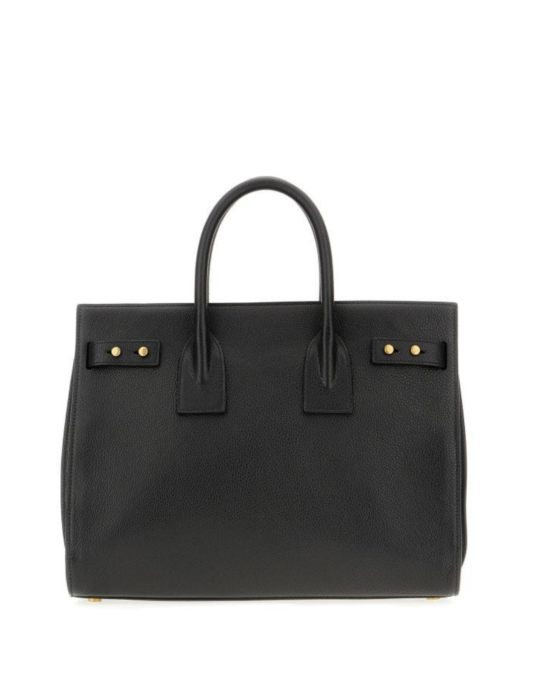Sac à main Sac en cuir de veau noir Saint Laurent