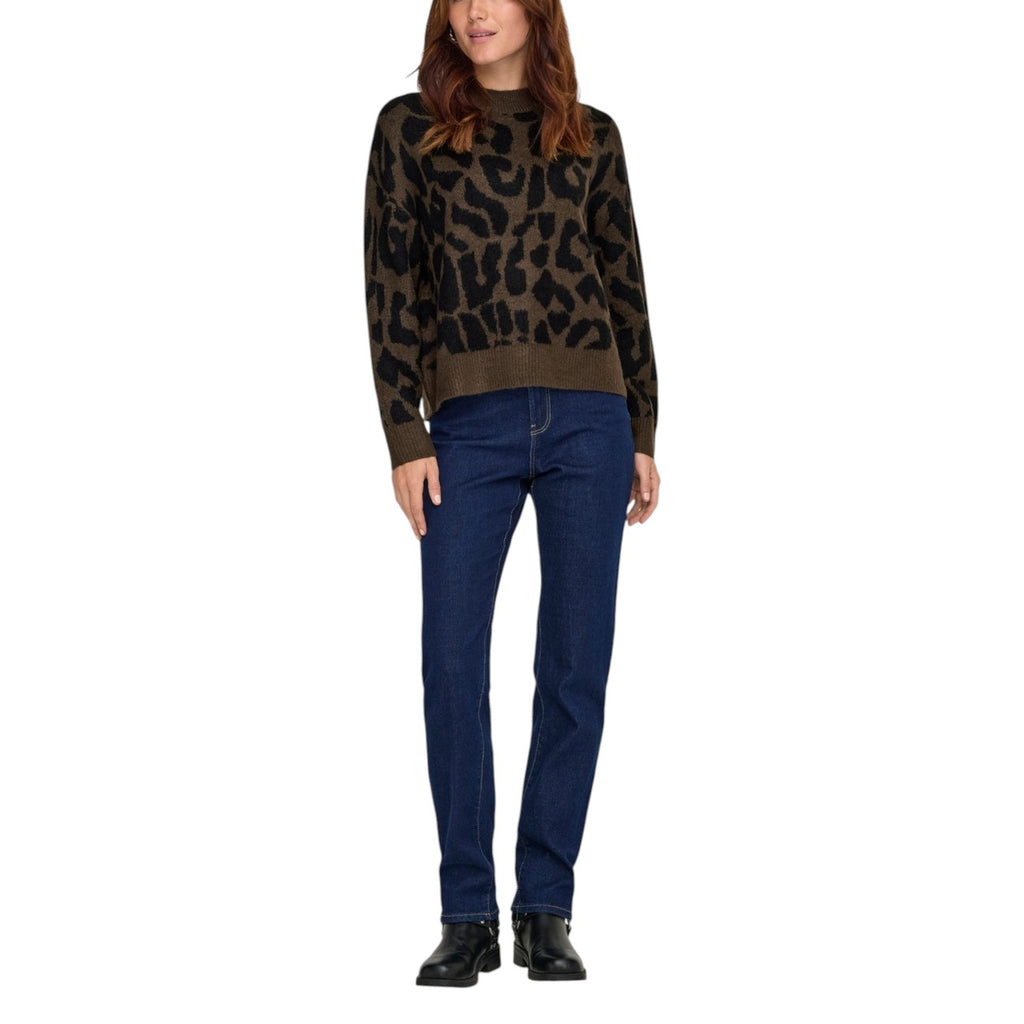 Pull léopard Jacqueline De Yong