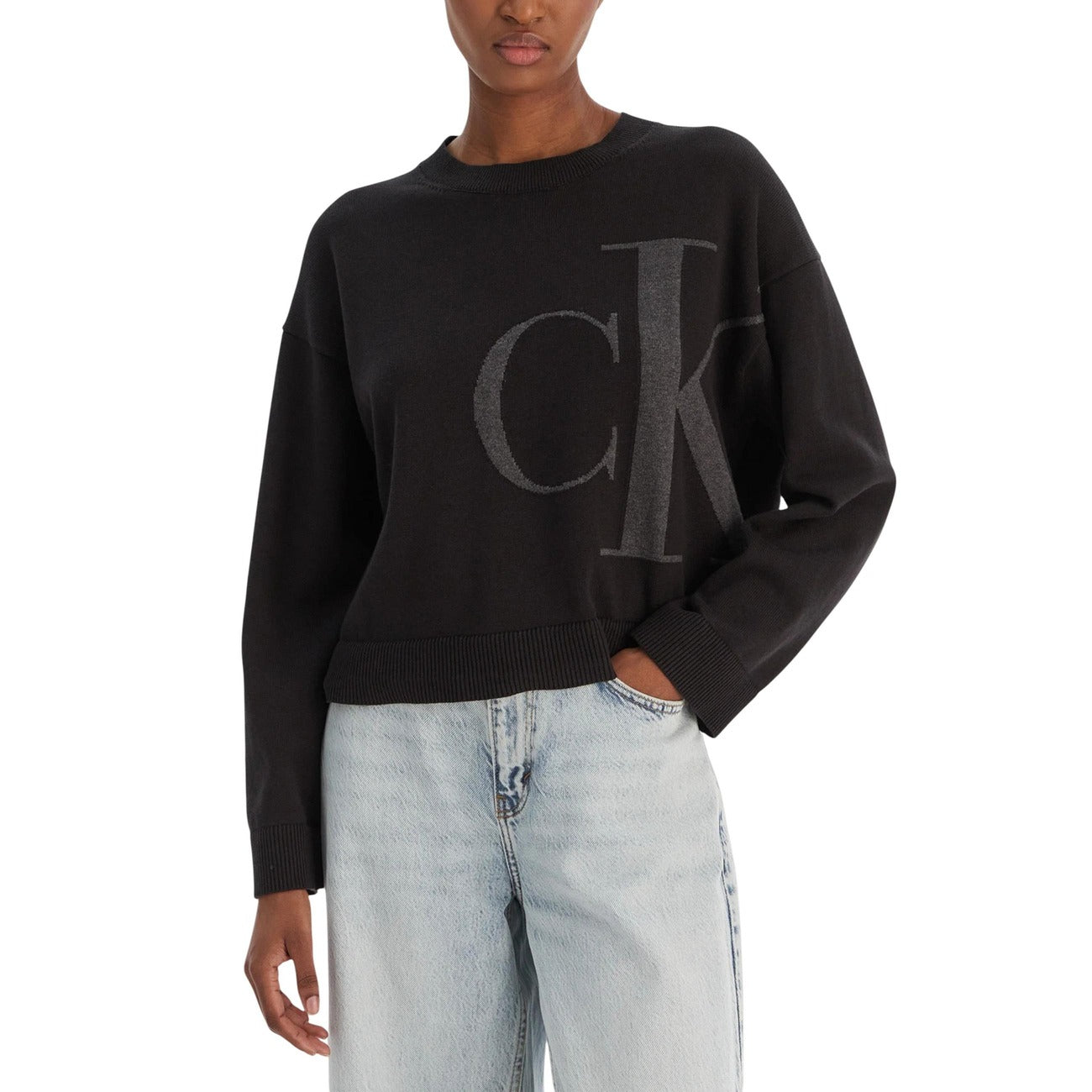 Pull noir Calvin Klein