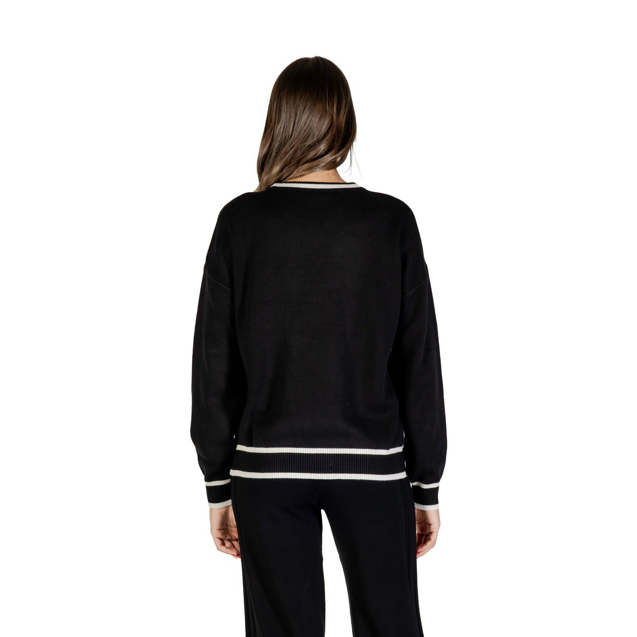 Pull noir blanc Liu Jo