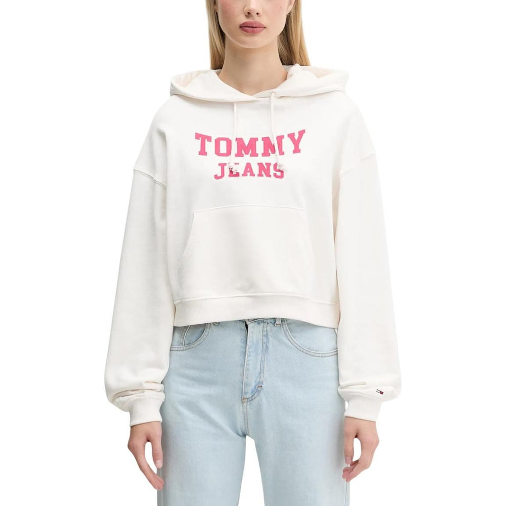 Sudadera con capucha blanca Tommy Hilfiger