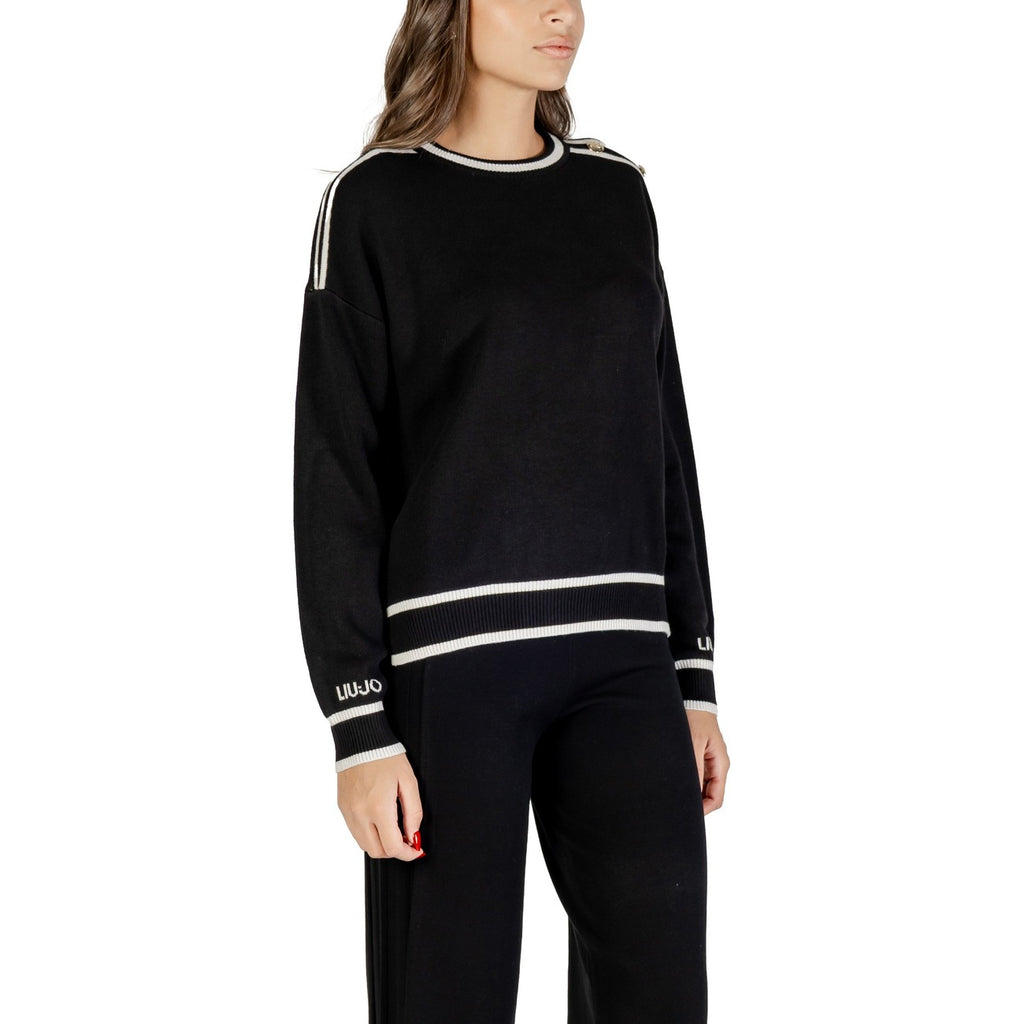 Pull noir blanc Liu Jo