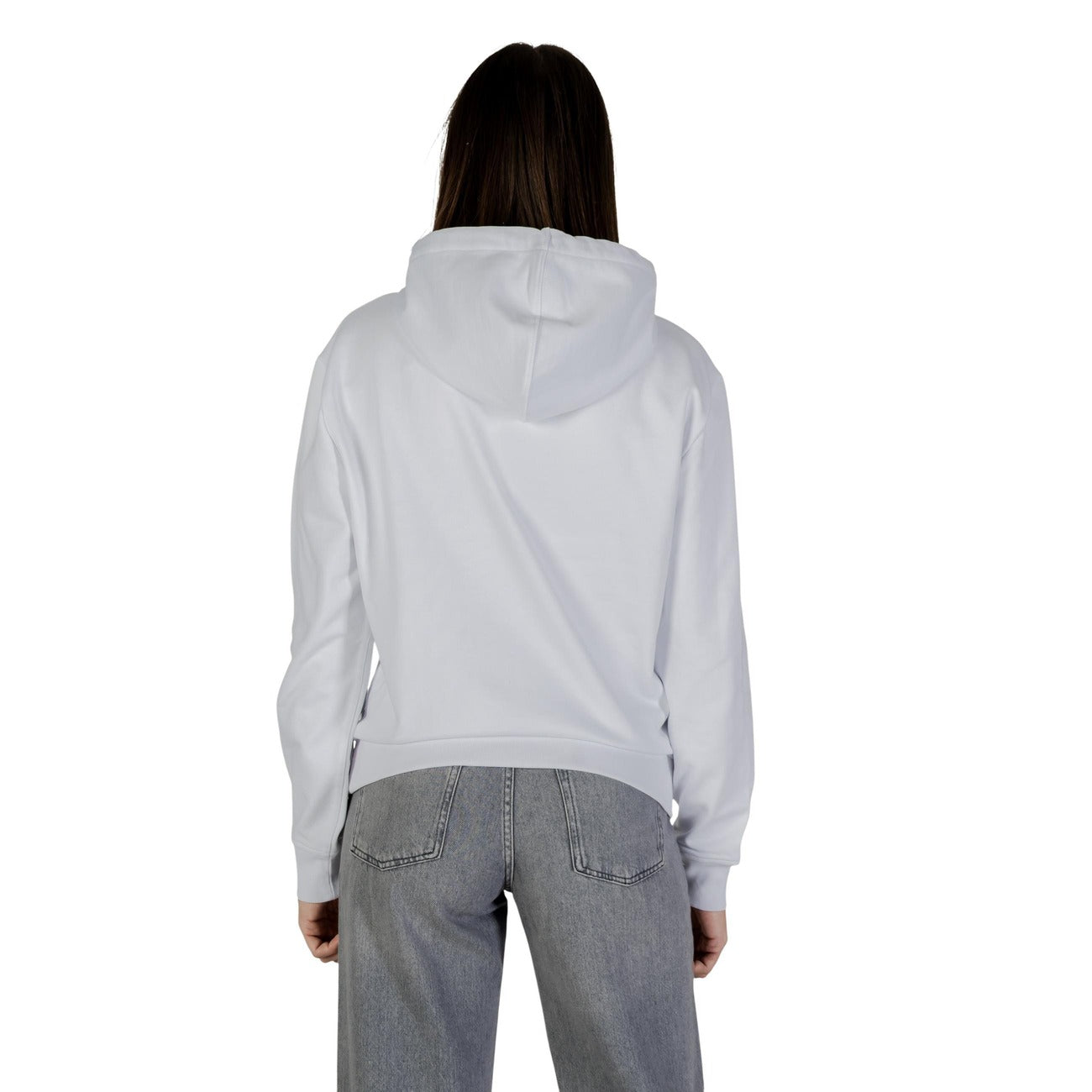 Sudadera blanca con capucha Calvin Klein