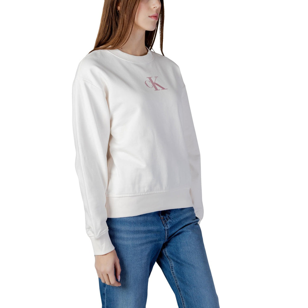 Sudadera blanca Calvin Klein