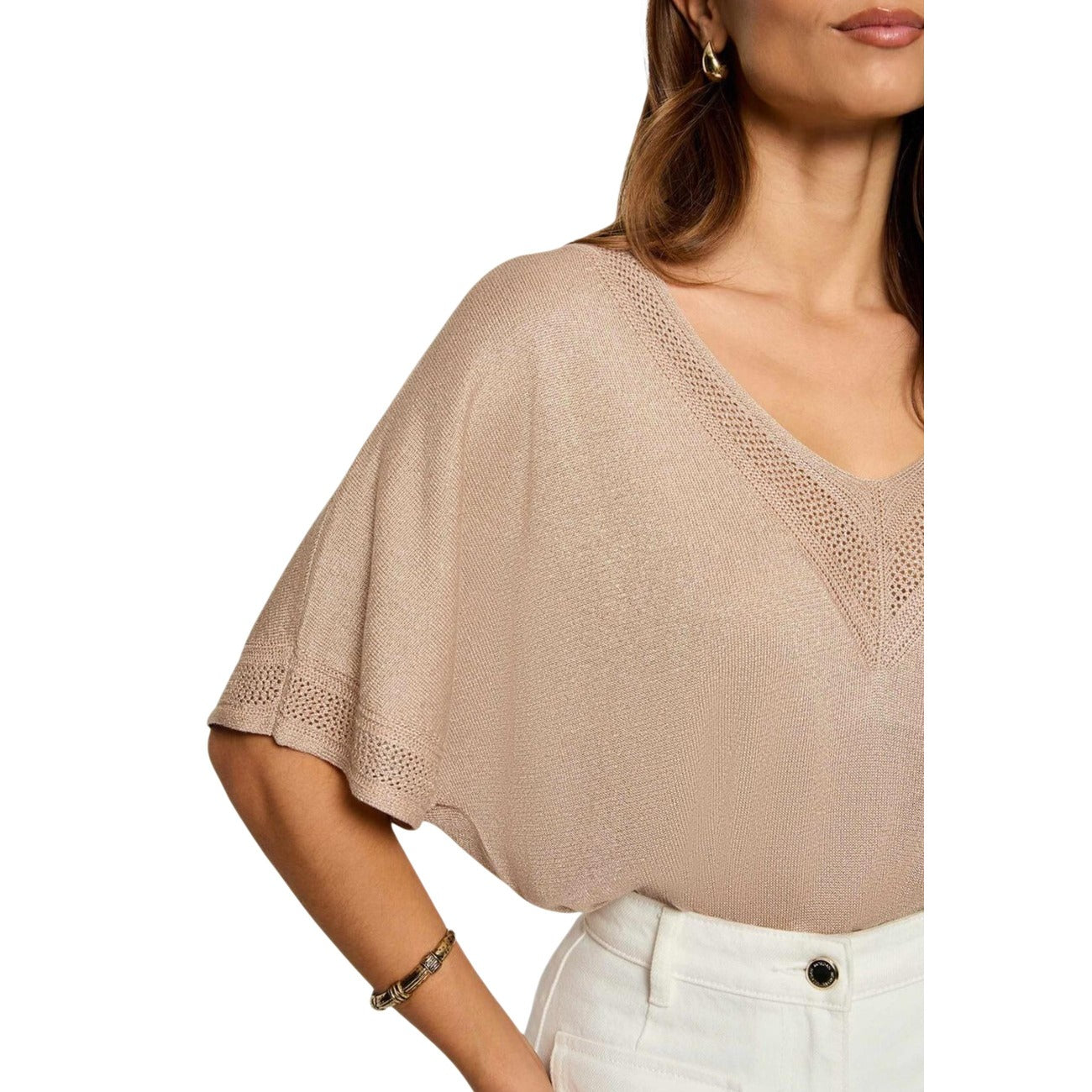 Pull beige Morgan De Toi