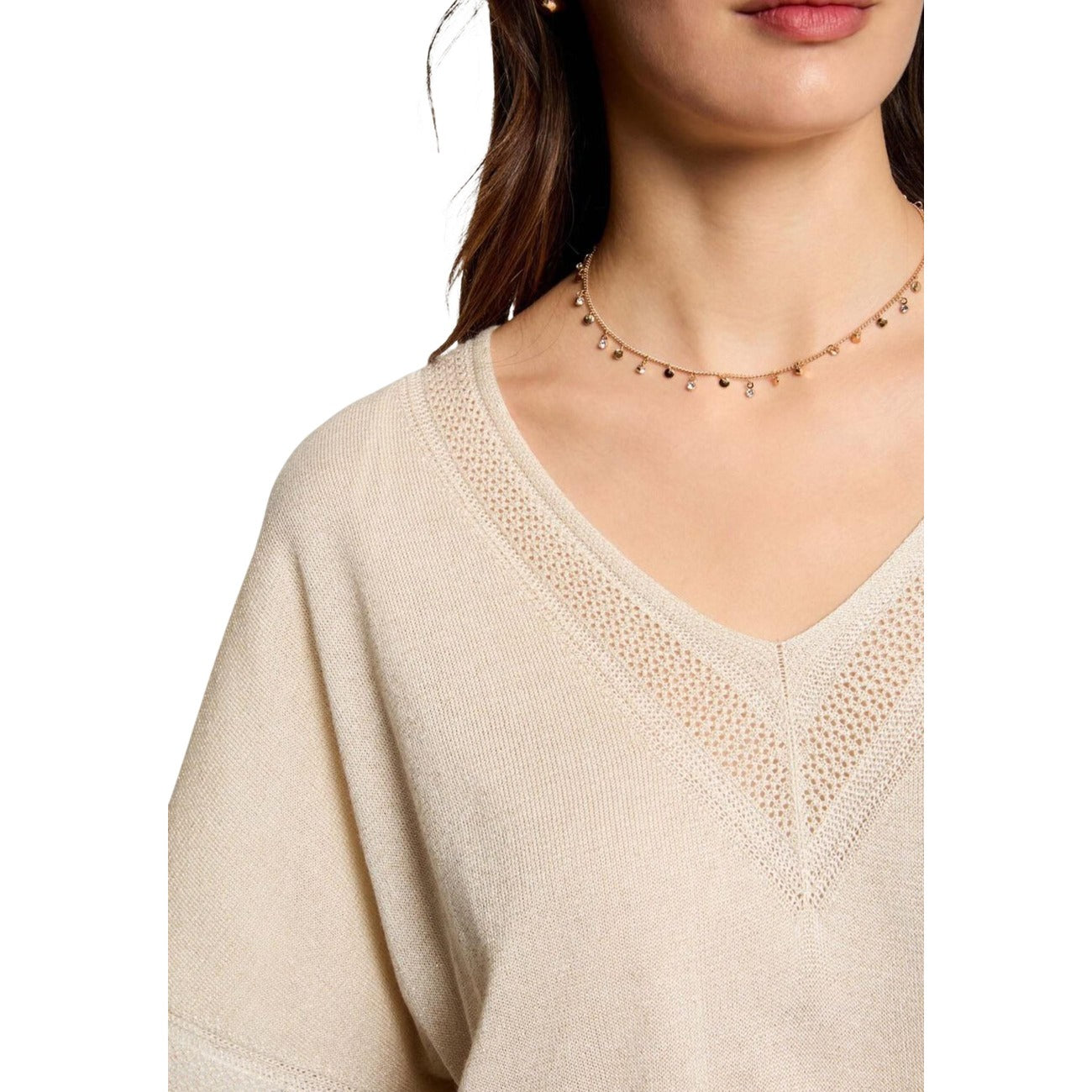 Pull beige Morgan De Toi