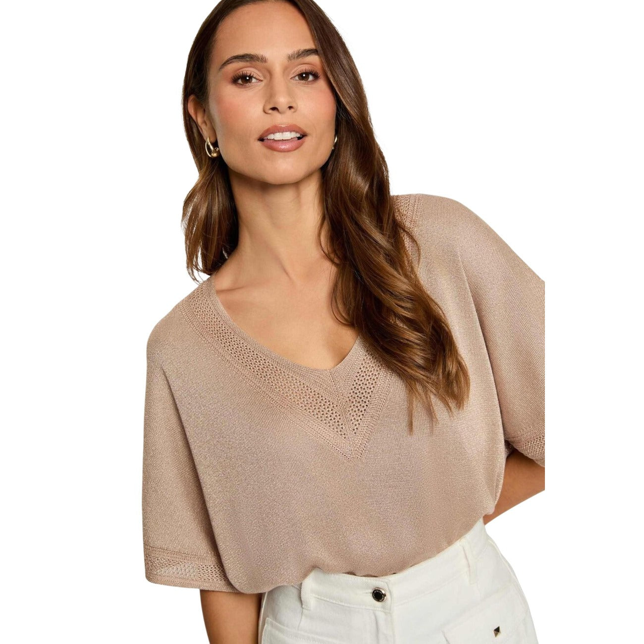 Pull beige Morgan De Toi