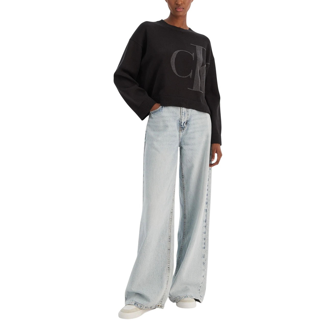 Pull noir Calvin Klein