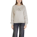 Sudadera beige Calvin Klein