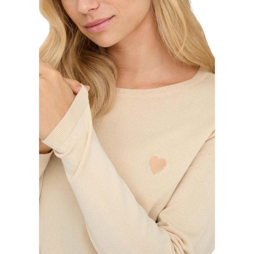 Pull beige Jacqueline De Yong