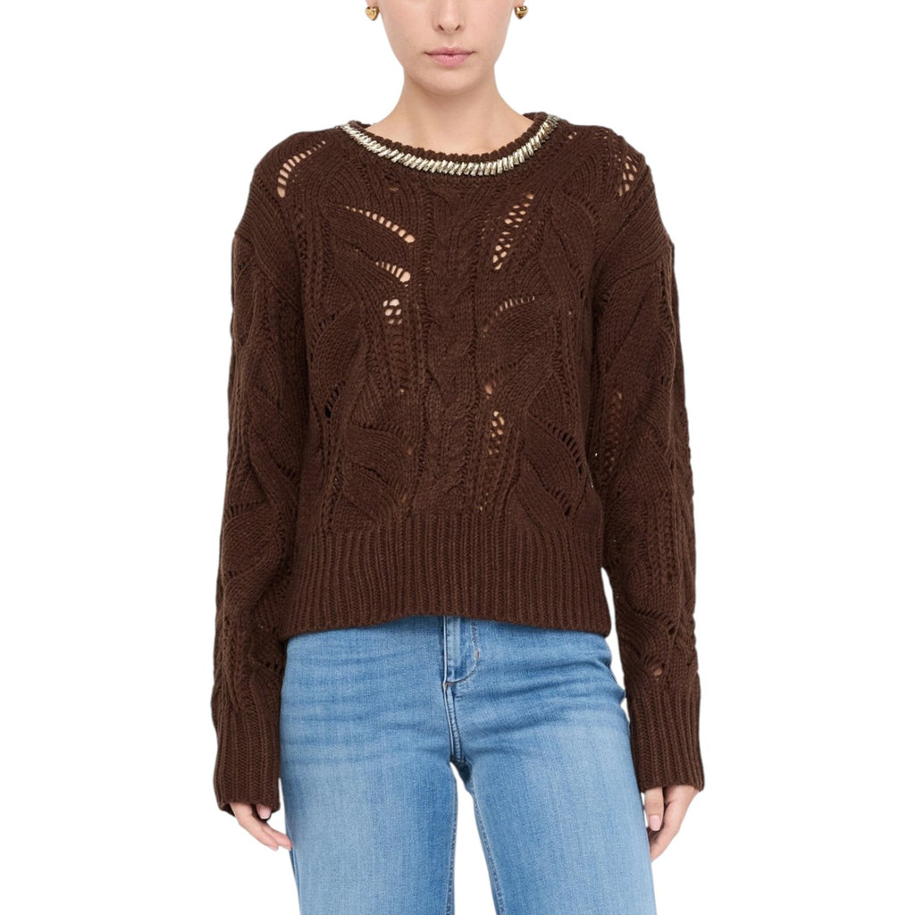 Pull marron Liu Jo