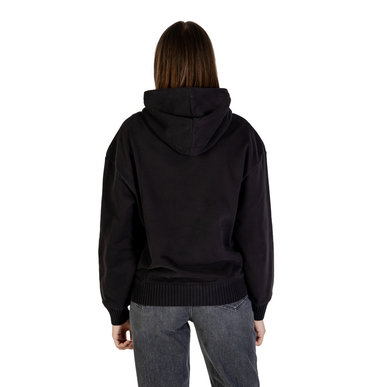 Sudadera negra con capucha Calvin Klein